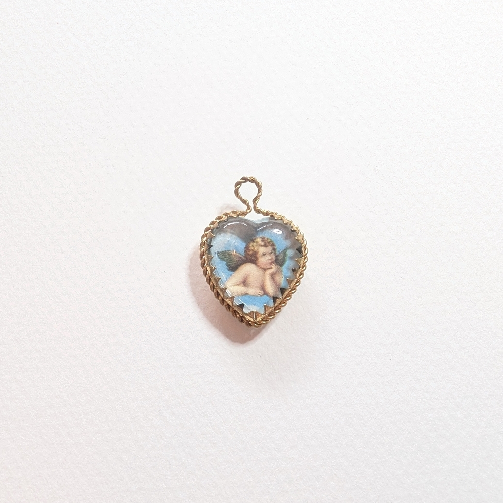 Cupid, Castle Reversible Pendant